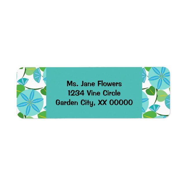 Flowering Vine Abstract Retro (Front)