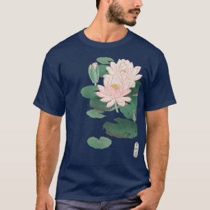Flowering Water Lily by Ohara Koson T-Shirt
