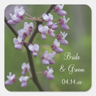 Flowering Wedding Tree Envelope Seals