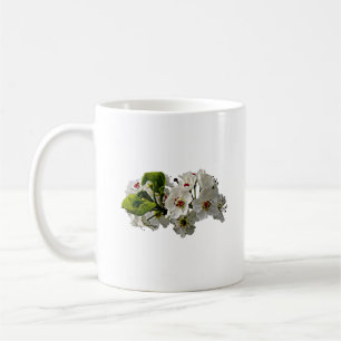 Flowering White Pear Blossoms Coffee Mug