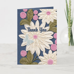 Flowerly Thank You Card