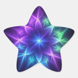 FlowerMandala  Star Sticker
