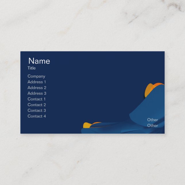 Flowerpeel - Business Business Card (Front)