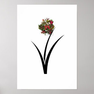 Flowerposter poster