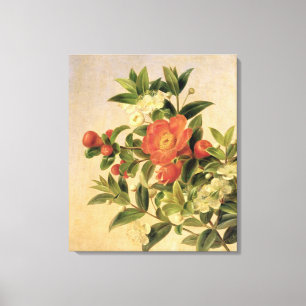 Flowers, 1835 canvas print