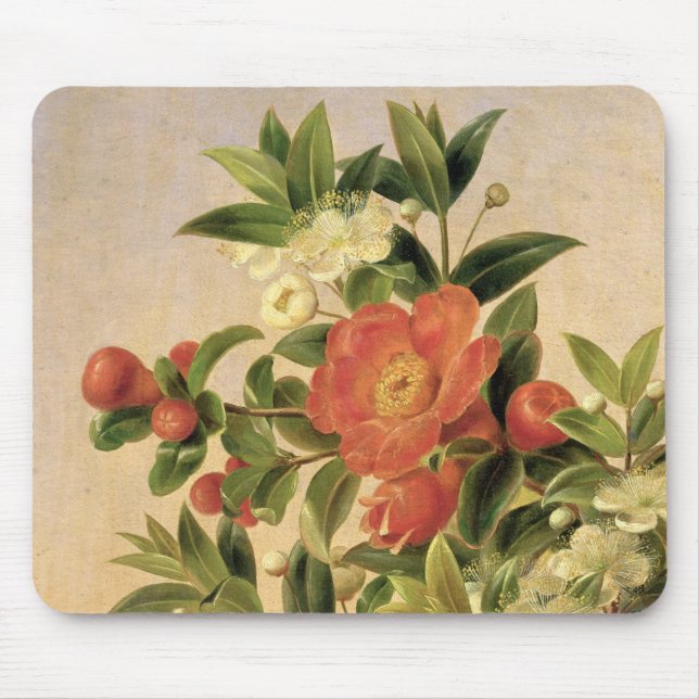 Flowers, 1835 mouse mat (Front)