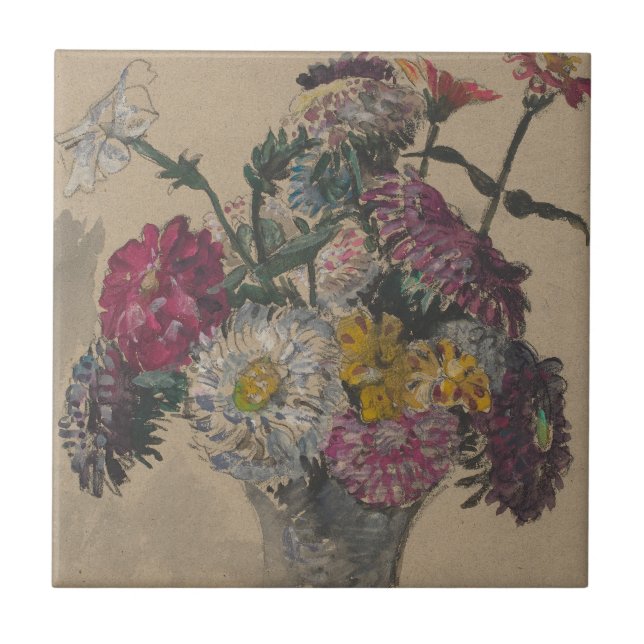 Flowers | 1843 tile (Front)