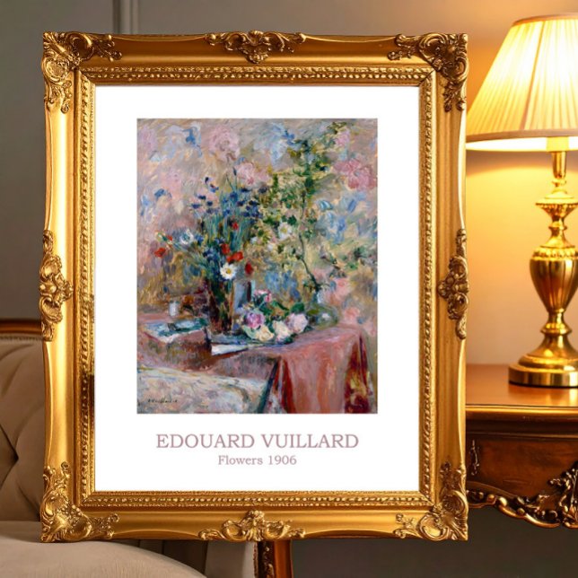 Flowers 1906 by Edouard Vuillard Poster (Creator Uploaded)