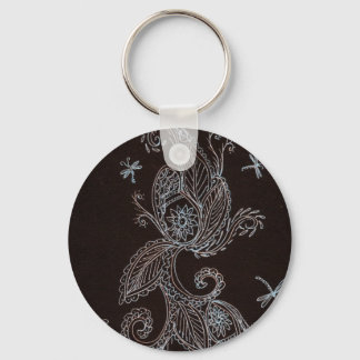 flowers 1 key ring