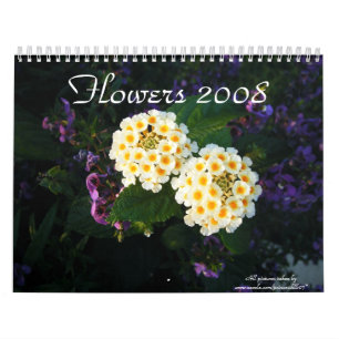 Flowers 2008 calendar