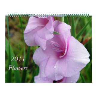 Flowers 2011 calendar