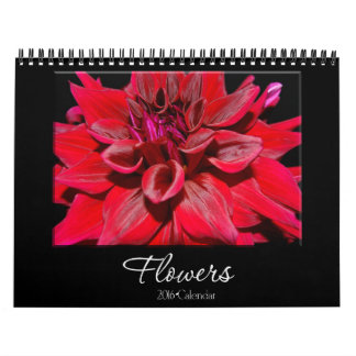 Flowers 2016 Calendar by Erin Mac