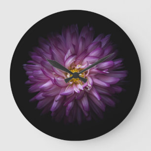 Flowers 20 large clock