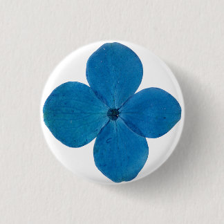 flowers 3 cm round badge