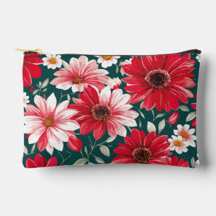 Flowers Accessory Pouch