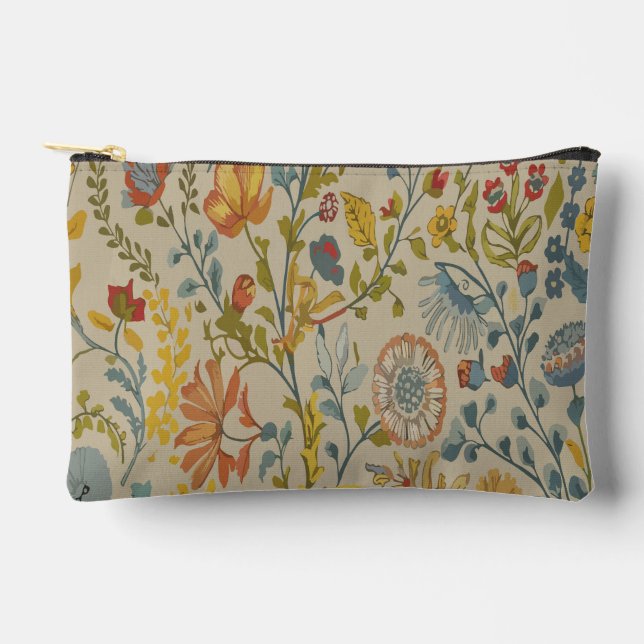 Flowers Accessory Pouch (Front)