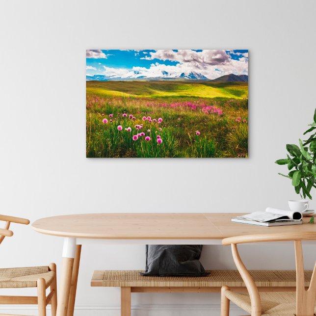 Flowers | Altai Mountains, Siberia, Russia Canvas Print (Creator Uploaded)