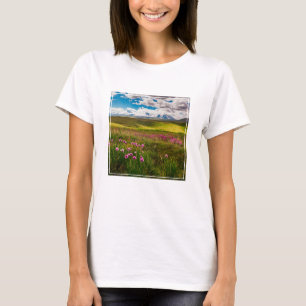 Flowers Altai Mountains, Siberia, Russia T-Shirt
