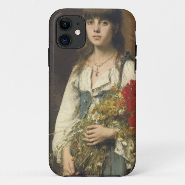 FLOWERS AND BEAUTY Case-Mate iPhone CASE (Back)