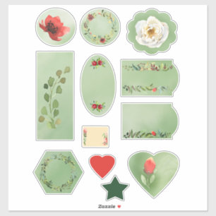 Flowers and Berries Fall Assortment Scrapbook 