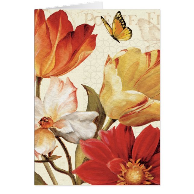 Flowers and Butterflies (Front)