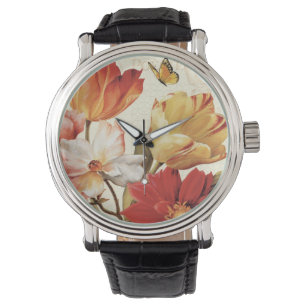 Flowers and Butterflies Watch