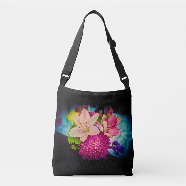 Flowers And Clouds Tote Bag (Front)
