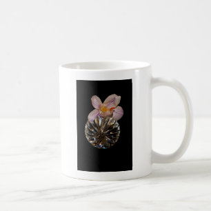 Flowers and Crystal Coffee Mug