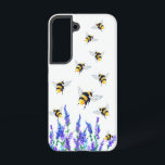 Flowers and Flying Bees Samsung Galaxy Cases<br><div class="desc">Samsung Galaxy Cases or iPhone Cases with Beautiful Spring Flowers and Bees Flying - Drawing Nature Sweet Honey Bee - or Choose / Add Your Favourite Text / Colour - Make Your Unique Gift - Resize and move or remove and add elements / image with Customisation tool ! Drawing and...</div>