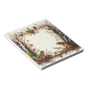 Flowers and Frogs 2 Notepad