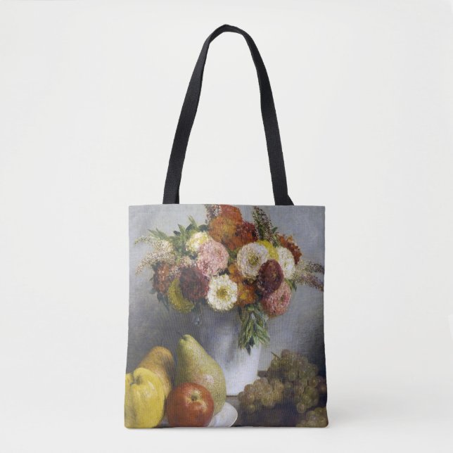 Flowers and Fruit, Henri Fantin-Latour Tote Bag (Front)