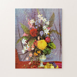 Flowers and fruit jigsaw puzzle