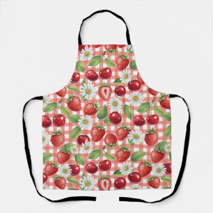 Flowers and Fruits Apron