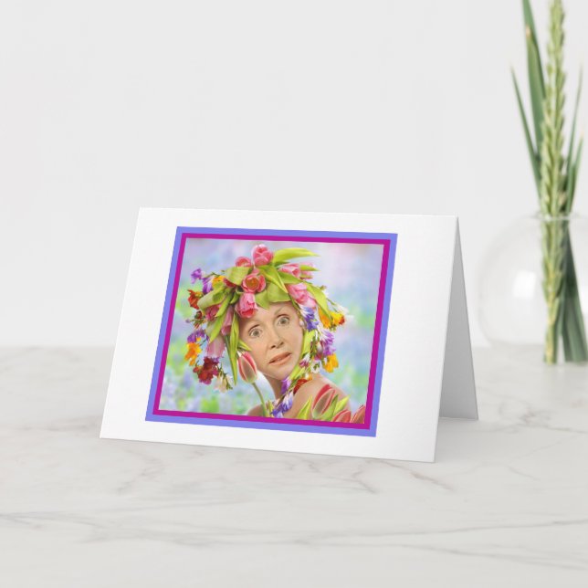 Flowers and Fun Birthday Card (Front)