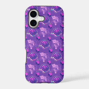 Flowers and Grapes Turtle Pattern