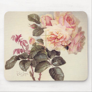 FLOWERS AND LIFE MOUSE MAT