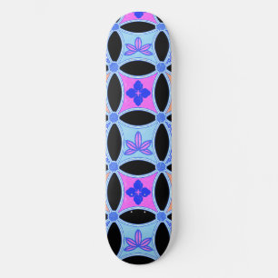 Flowers and Patterns Skateboard