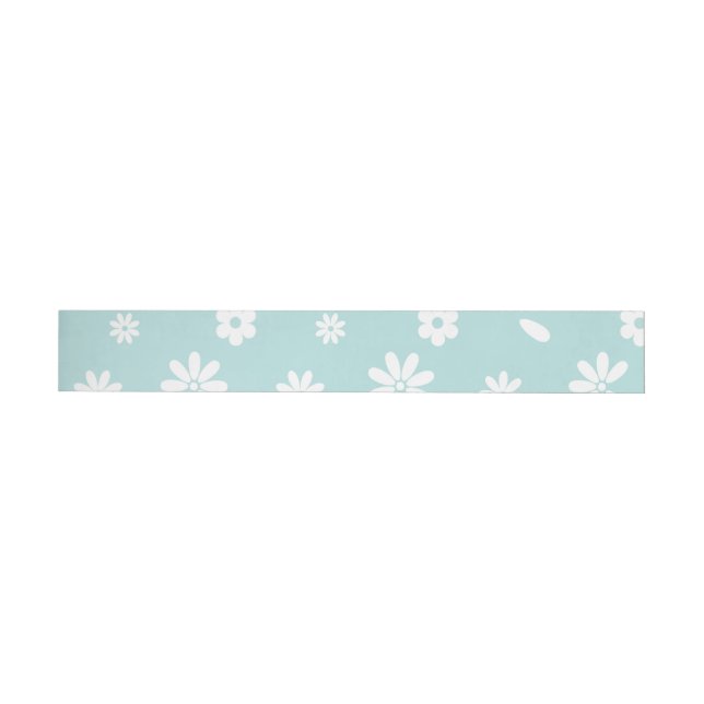 Flowers and Petals 10 Wrap Around Label (Individual)