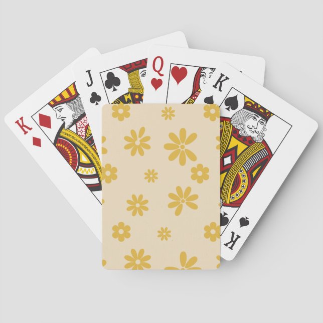 Flowers and Petals 11 Playing Cards (Back)