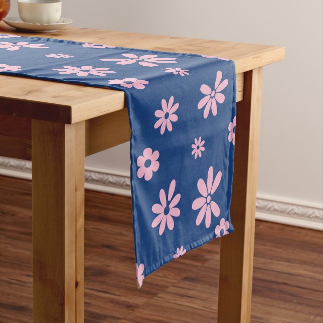 Flowers and Petals 13 Long Table Runner (In Situ)