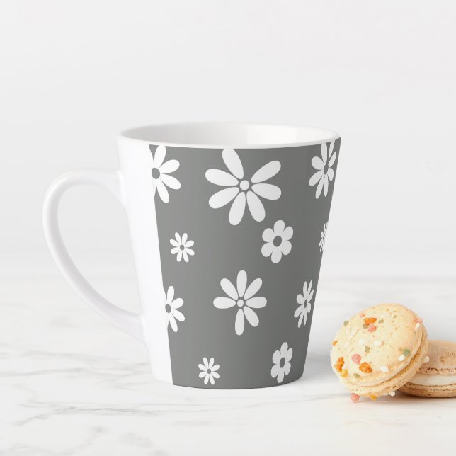 Flowers and Petals 2 Latte Mug (In Situ)