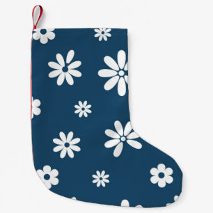 Flowers and Petals 4 Small Christmas Stocking