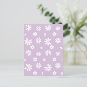 Flowers and Petals 9 Postcard