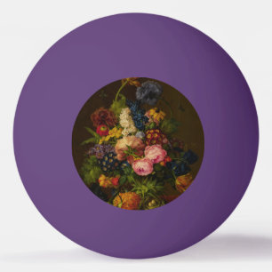 Flowers and Pineapple on an Entablature Ping Pong Ball