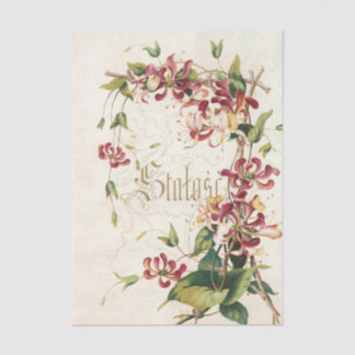 Flowers and Poems Pl. 8 by Maksymilian Fajans  Tissue Paper