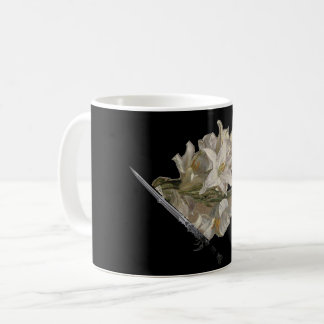 Flowers and sord coffee mug