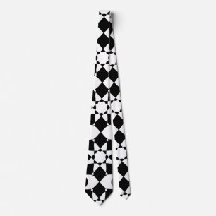 flowers and stars tie