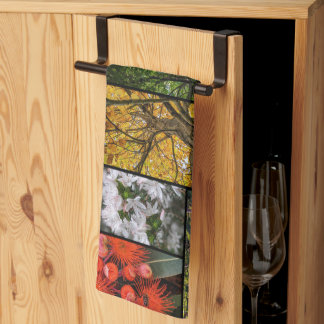 Flowers and Trees Beautiful Nature Photos Tea Towel