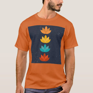 Flowers and yoga T-Shirt