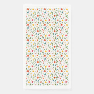 Flowers Are The Art Of Nature Napkin